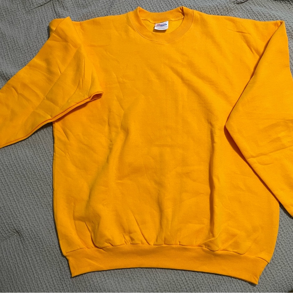 Unisex Hanes Comfortblend Yellow Sweatshirt